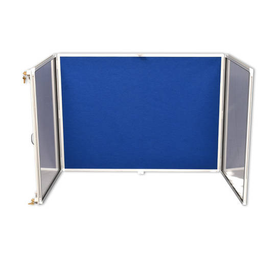 OUTDOOR LOCKABLE NOTICEBOARD for locations protected from the rain
